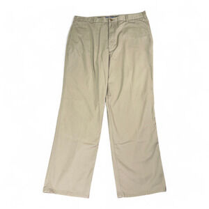 Vintage Duxbak Pants Mens 36x30 Khaki Beige Tan Casual 90s Creased Outdoor